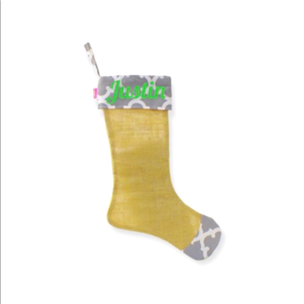 Christmas Stocking with Monogram - Picture 2 of 9